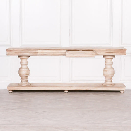 Wooden Console Table With Drawers Console Table Maison Repro 