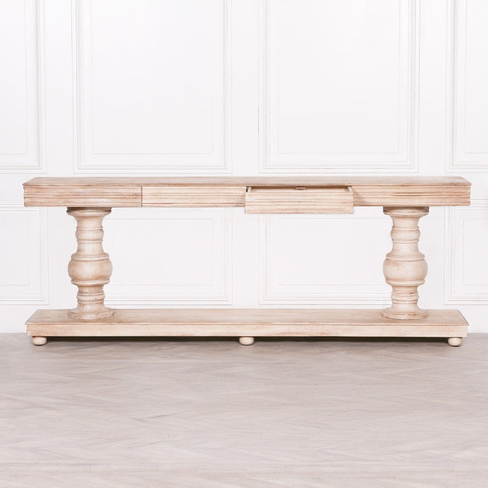 Wooden Console Table With Drawers Console Table Maison Repro 