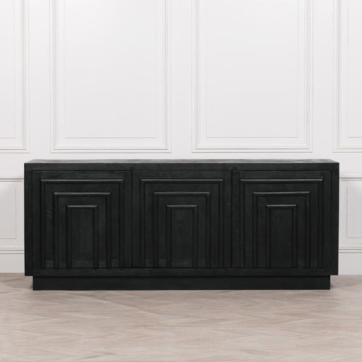 Black Wooden Contemporary Sideboard Sideboard Maison Repro 