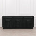 Black Wooden Contemporary Sideboard Sideboard Maison Repro 