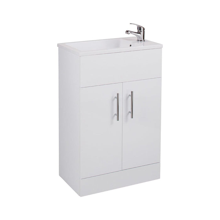 Kass 530mm 2 Door Unit & Basin Bathroom Furniture Vendor 116 