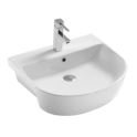 Lex 56cm Semi Recess 1TH Basin Supplier 141 