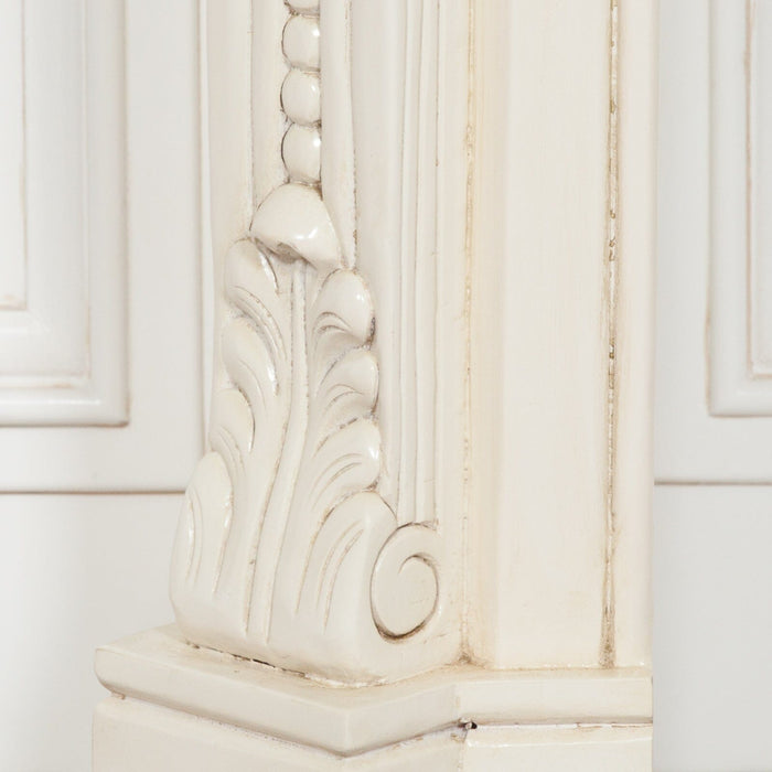 Aged Ivory Carved Fire Surround Fireplaces Maison Repro 