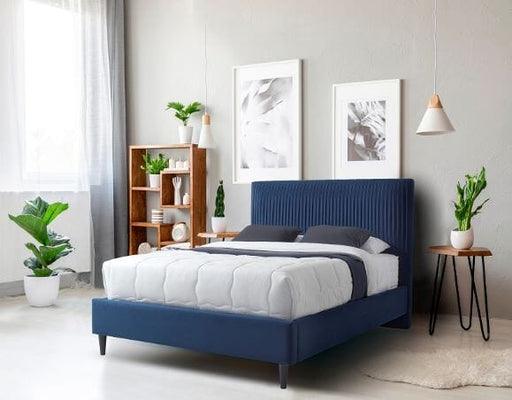 Lyla 4'6" Bed - Blue Bed Frame FP 