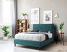 Lyla 4'6" Bed - Green Bed Frame FP 