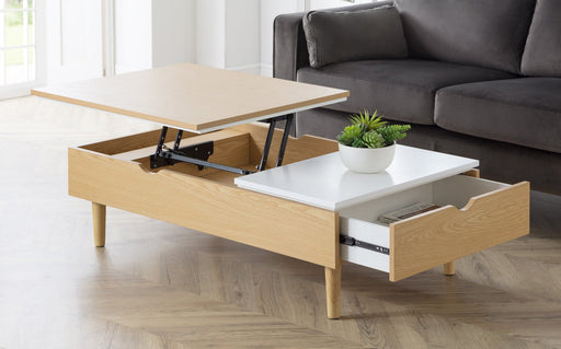 Latimer Lift-Up Coffee Table Coffee Table Julian Bowen V2 