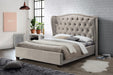 Lauren 4'6" Bed - Champagne Bed FP 