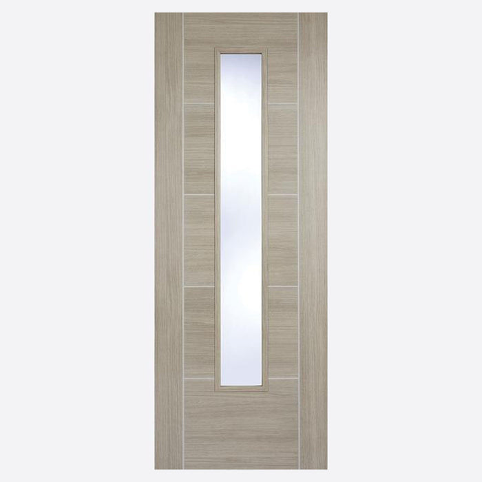 Light Grey Laminated Vancouver Glazed Internal Doors Home Centre Direct 