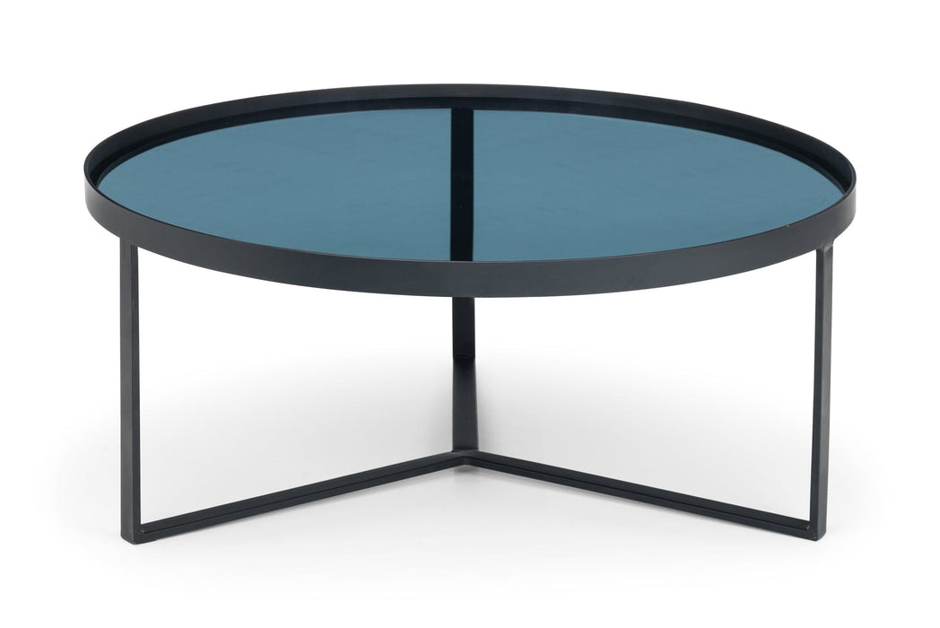 Loft Coffee Table - Smoked Glass Coffee Table Julian Bowen V2 