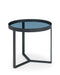 Loft Lamp Table - Smoked Glass Side Table Julian Bowen V2 