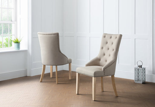 Loire Button Back Chair (2 Per Box) Dining Chairs Julian Bowen V2 