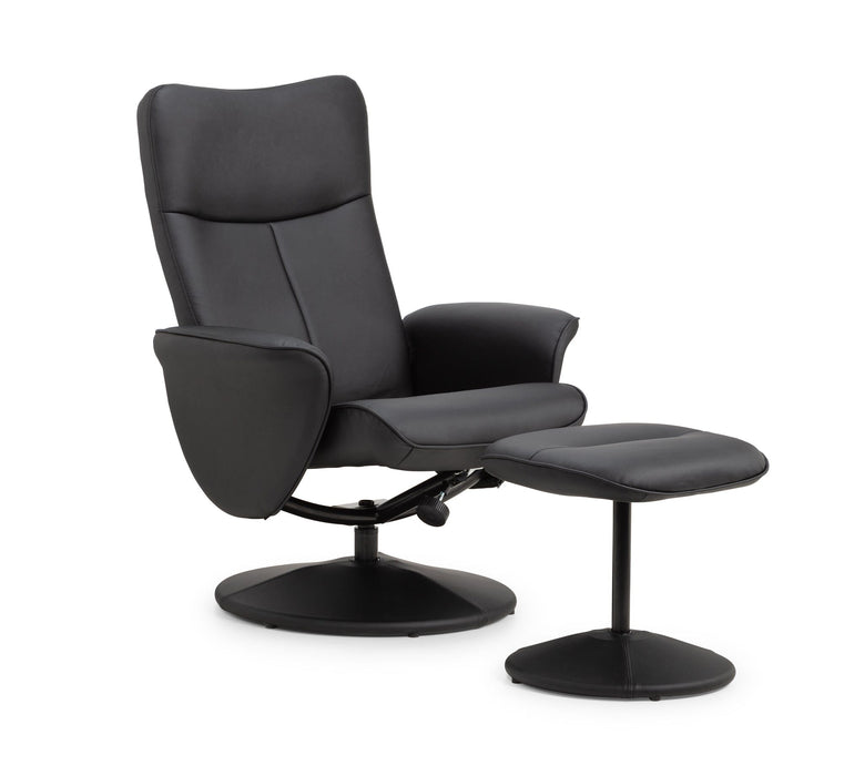 Lugano Recliner & Stool Recliner Chairs Julian Bowen V2 