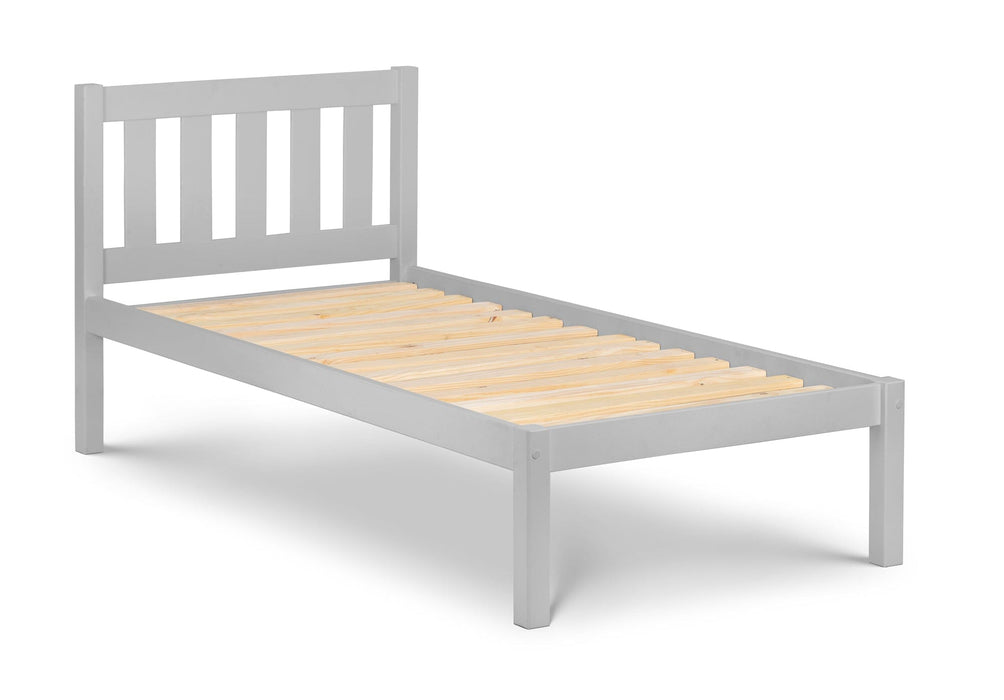 Luna Bed Frame 90Cm Dove Grey Bed Frames Julian Bowen V2 