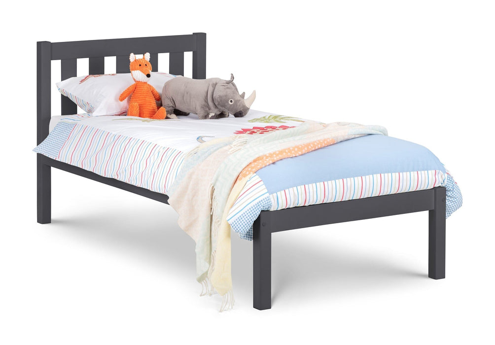 Luna Bed 90Cm Anthracite Bunk Beds Julian Bowen V2 