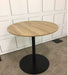 Manhattan Round Table 800mm - Light Walnut Dining Tables FP 