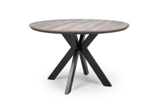 Manhattan Round Table 1200mm - Grey Dining Table FP 