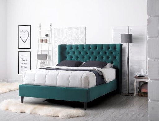 Mayfair 4'6" Bed - Green Bed Frame FP 