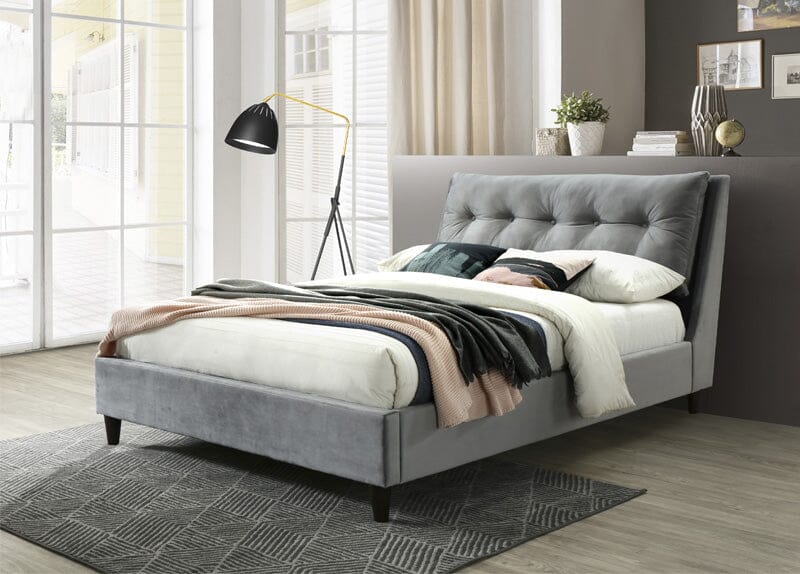 Megan 4'6" Bed - Grey Bed FP 