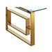 Value Apex Gold Metal Coffee Table Coffee Table CIMC 