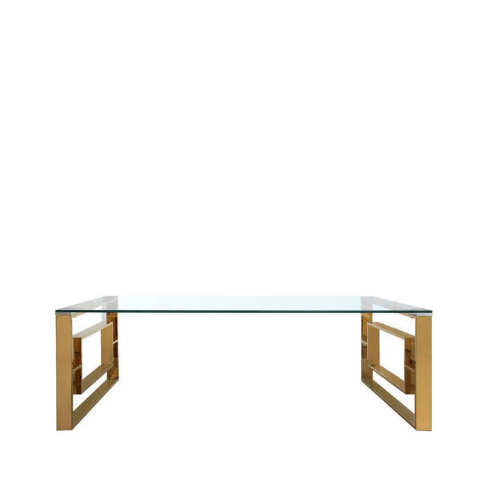 Value Apex Gold Metal Coffee Table Coffee Table CIMC 