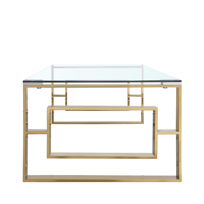 Value Apex Gold Metal Coffee Table Coffee Table CIMC 