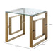 Value Apex Gold Metal End Table Side Table CIMC 