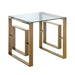 Value Apex Gold Metal End Table Side Table CIMC 