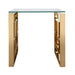 Value Apex Gold Metal End Table Side Table CIMC 