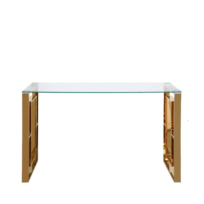 Value Apex Gold Metal Console Table Console Table CIMC 