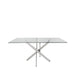 Value Nova 160cm Chrome and Glass Dining Table *(Del. 10 Days Approx. for UK & 14-21 Days for Ireland) Dining Tables CIMC 