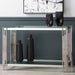 Cohen Steel Tubes and Glass Console Table Console Table CIMC 