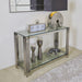 Cohen Steel Tubes and Glass Console Table Console Table CIMC 