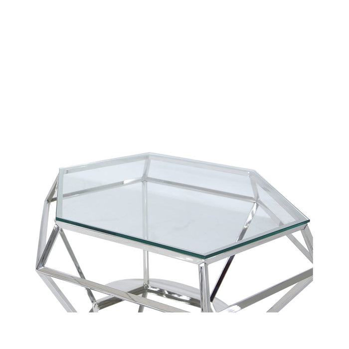 Value Hexagon Stainless Steel Coffee Table Coffee Table CIMC 