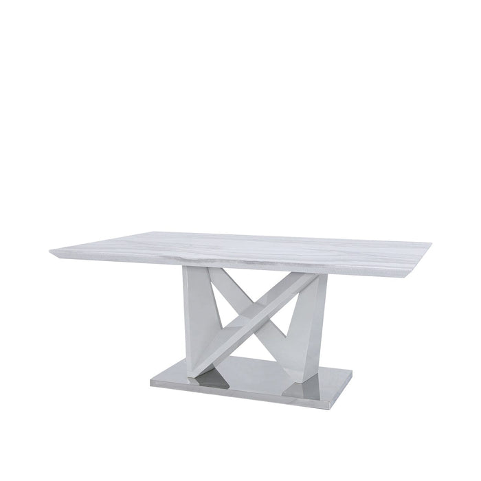 Amara Rectangle Marble Effect Dining Table Dining Tables CIMC 