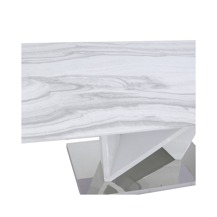 Amara Rectangle Marble Effect Dining Table Dining Tables CIMC 