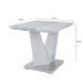 Amara Marble Effect End Table Side Table CIMC 