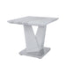 Amara Marble Effect End Table Side Table CIMC 