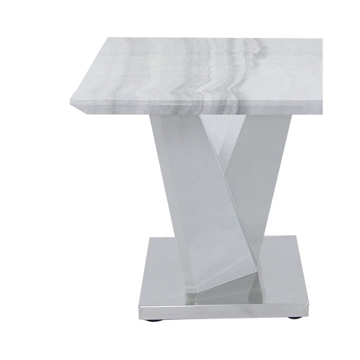 Amara Marble Effect End Table Side Table CIMC 