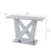 Amara Marble Effect Console Table Console Table CIMC 