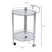 Value Cohen Clear Drinks Trolley Shelving Unit CIMC 