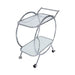 Value Harry Mirror Drinks Trolley Shelving Unit CIMC 