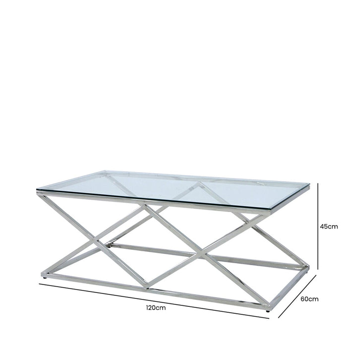 Value Imperia Stainless Steel Coffee Table Coffee Table CIMC 