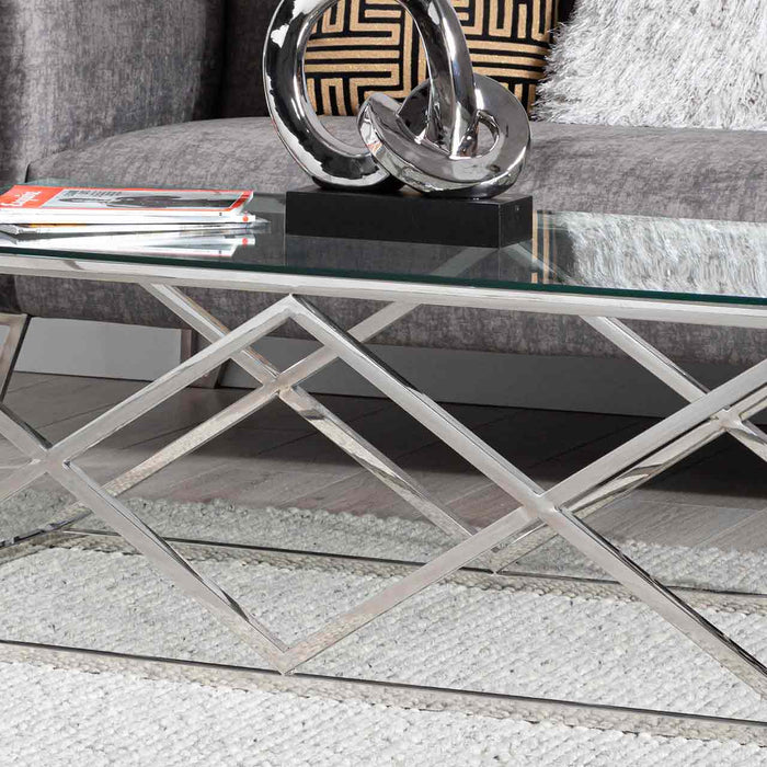 Value Imperia Stainless Steel Coffee Table Coffee Table CIMC 