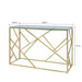 Value Azaria Gold Metal Console Table Console Table CIMC 