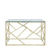 Value Azaria Gold Metal Console Table Console Table CIMC 