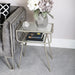 Value Maude Metal End Table Silver Side Table CIMC 