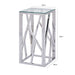 Azaria Stainless Steel Telephone Table Side Table CIMC 