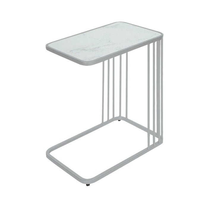 Value Clara Silver Metal Sofa Table Side Table CIMC 