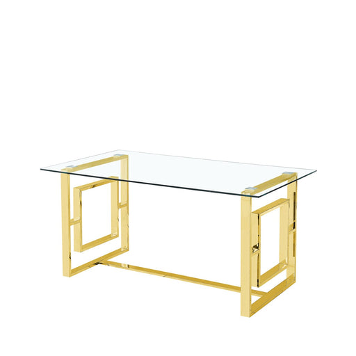 Apex Gold Metal Dining Table Dining Tables CIMC 