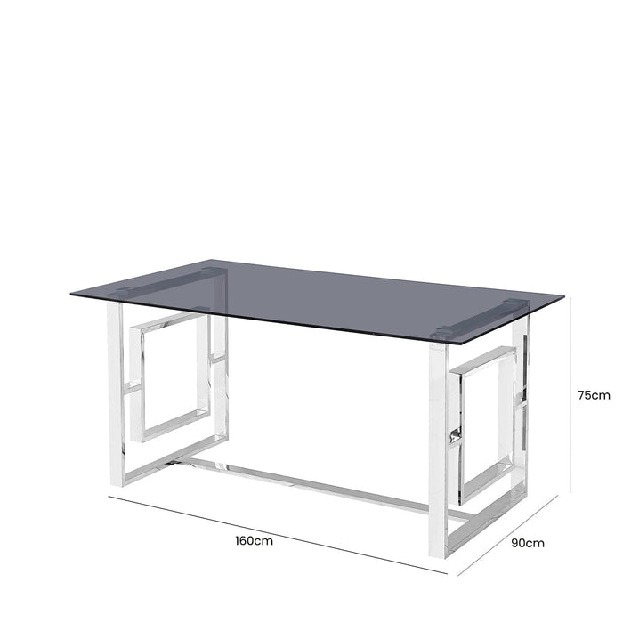 Apex Smoked Dining Table Dining Tables CIMC 